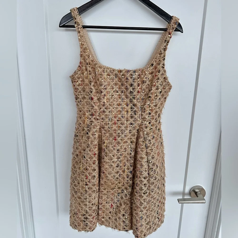 Maeve by Anthropologie Tweed Fit & Flare Mini Dress - Picture 5 of 12